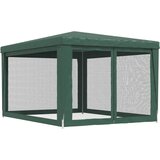  za zabave s 4 mrežasta bočna zida zeleni 3 x 4 m HDPE | Eponuda.com