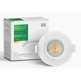 DOWNLIGHT LED 9W 800LM 3CCT 3000K-4000K-6500K bijeli Green Tech | Eponuda.ba