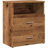  Noćni ormarić boja staro drvo 50 x 32 x 60 cm konstruirano drvo | shoptok.hr