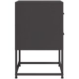  Noćni ormarići 2 kom crni 36 x 39 x 60,5 cm čelični | shoptok.hr
