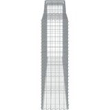  Lučne gabionske košare 2 kom 400x30x160/180cm pocinčano željezo | shoptok.hr