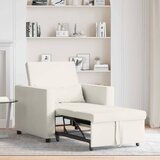 SOFA na razvlačenje Singl s kotačima Krema Baršun | Eponuda.com