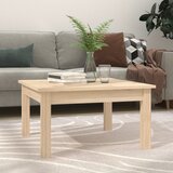  Stolić za kavu 55x55x30 cm od masivne borovine | shoptok.hr