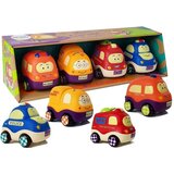 Police Ambulance Cars Set for Toddler with String 4 pieces | shoptok.hr