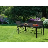 Modern Home stol za terasu 156 x 78 cm crni | shoptok.hr