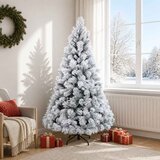  Umjetno božićno drvce s nogom 180 cm PVC i metal | shoptok.hr