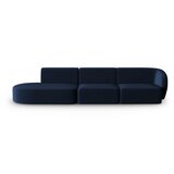 Milo Casa Plava baršunasti sofa s desnim kutom 311 cm Paolo – Cijene