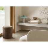 Blomus Žuta /u srebrnoj boji stolna lampa s mogućnosti zatamnjivanja s tekstilnim sjenilom (visina 36 cm) Taite – | shoptok.hr