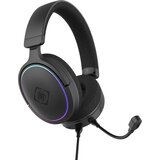 DELTACO GAMING Slušalice s mikrofonom 7.1 Surround, spominska pena, RGB, USB, ČRNE | Shoptok.si