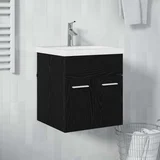 za umivaonik s pohranom Crni hrast 41 x 38,5 x 46 cm