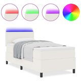 Box Spring Krevet s Madracem &amp LED Krem 80x200 cm Lajkica | shoptok.hr