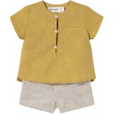 Mayoral komplet 2v1 (majica, kratke hlače) sunflower | Shoptok.si