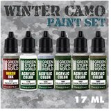 Green Stuff World paint set - winter camo dust (box x6) Cene