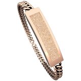 INF Pametna zapestnica Bluetooth brez zaslona iz nerjavnega jekla Gold, (5000506125) | Shoptok.si