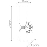 Elstead Lighting STENSKA SVETILKA ZA KOPALNICO Hinkley 3000 K | Shoptok.si