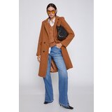 Koton Women's Camel Hair Coat | shoptok.hr
