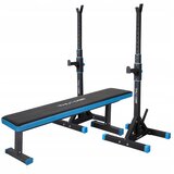 THUNDER Ravna fitnes klop ® FREELY + stojalo za dolgo palico PRESA – do 120 kg / 200 kg, (5000115741) | Shoptok.si