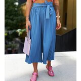 UR/CEO Blue wide pleated pants Longo | shoptok.hr