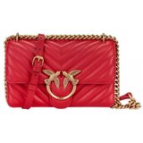 Pinko Torbe za čez ramo Mini Icon Rosso Rdeča Cene