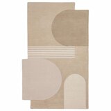 Flair Rugs Ručno rađen vunen tepih u prirodnoj boji 200x290 cm Lozenge – | shoptok.hr