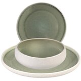Evviva 12-delni set krožnikov Stones / zelen / keramika, (5000199246) | Shoptok.si