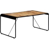  Blagovaonski stol od masivnog grubog drva manga 180x90x76 cm | shoptok.hr