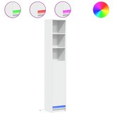 Maison Chic Komoda - Predalnik z LED bela 36x32,5x200 cm inženirski les, (21721813) Cene