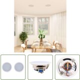 The Living Store Vgradni stenski in stropni zvočniki z visokotoncem 2 kosa 360 W - Vgradni Zvočnik, (21738510) | Shoptok.si