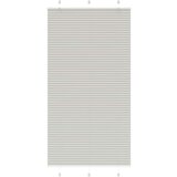 vidaXL Plisirana žaluzija svetlo siva 110x200 cm Širina tkanine | Shoptok.si