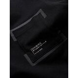 Ombre Men's cotton t-shirt with pocket - black | Shoptok.si
