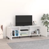 TV ormarić bijeli 150 x 30 x 50 cm od konstruiranog drva | shoptok.hr