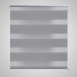 vidaXL Črtasti Zebra Rolo / Senčilo velikost 90 x 150 cm Siva barva Cene