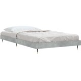 vidaXL Okvir kreveta boja betona 90x200 cm od konstruiranog drva | shoptok.hr