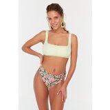 Trendyol Pink Floral Pattern Bikini Bottom | shoptok.hr