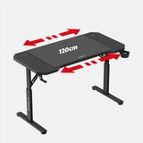 Hero 2.6 Crni igraći stol 120 cm | shoptok.hr