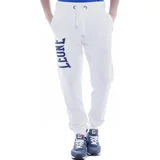 Spodnji deli trenirke Man Fleece Bela