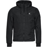 Calvin Klein Jeans PADDED HOODED HARRINGTON JACKET Crna Cijene