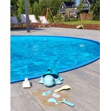 Woopie green 2u1 set za pijesak i kadu blue turtle 8 kom. biorazgradiv organski materijal | shoptok.hr