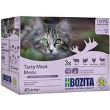  Varčno pakiranje Bozita košči v omaki vrečke 24 x 85 g - Miks mesni meni (4 sorte) | shoptok.hr