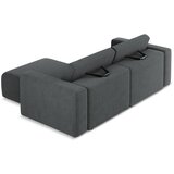Makamii siva kotna sedežna garnitura (desni kot) kalea – | Shoptok.si