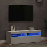 vidaXL TV ormarići s LED svjetlima 2 kom bijeli 60 x 35 x 40 cm | shoptok.hr