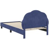 Krevet za djecu s uzglavljem Policijska plava 80 x 200 cm | Eponuda.com