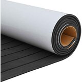  Prostirka za čamce Prugasti Tamno siva i crna 240 x 60 cm EVA | shoptok.hr