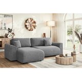 Ropez Siva sklopiva kutna garnitura (promjenjiva) Lorine – | shoptok.hr