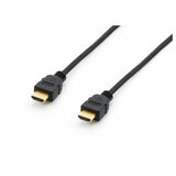 Equip HDMI priključni kabel HDMI A utikač 5 m crna 119371 pozlaćeni kontakti HDMI kabel Cijene