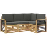  Setovi sofa 4 pcs Bijela i antracit 187,5 x 128,5 x 73 cm | shoptok.hr