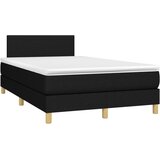  The Living Store Box spring postelja z vzmetnico črna 120x190 cm blago - Box Spring Postelja, (21450723) | Shoptok.si