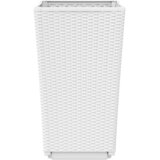  Vrtne sadilice 2 kom bijele 32,5 x 32,5 x 57 cm od PP-a | shoptok.hr