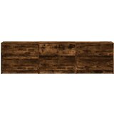 vidaXL TV ormarić s LED svjetlima boja hrasta 180x34x50 cm drveni | shoptok.hr