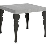 Itamoby   Paxon (90x90/246 cm) - siva, barva nog: antracit - raztegljiva jedilna miza, (20842531) Cene